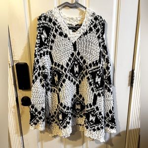 3$12 Geometric Sweater